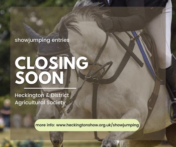 Heckington entries close soon! Heckington entries close soon!